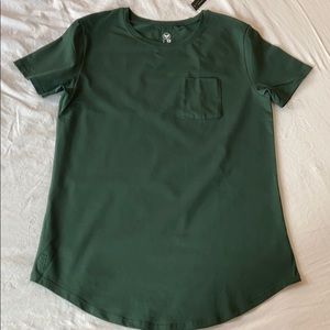 Alpha Forward Pocket Scoop Tee